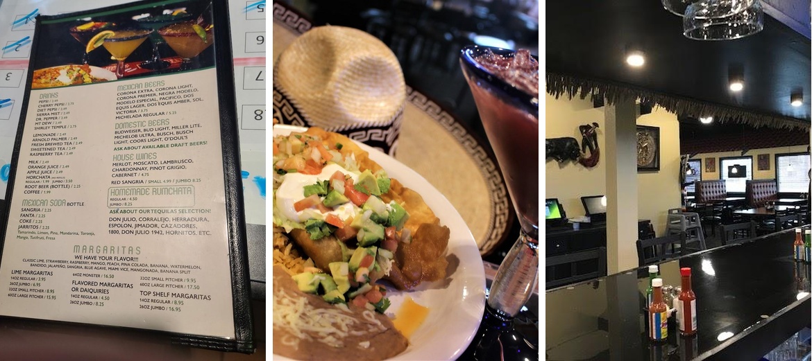 Cinco De Mayo Mexican Restaurant Menu