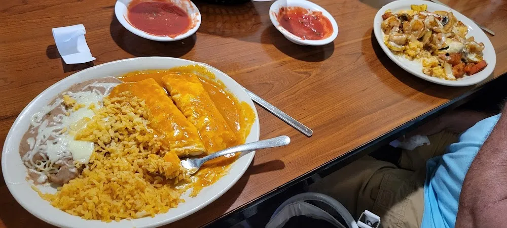 Chile Relleno and Rice