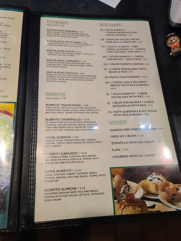 Cinco De Mayo Mexican Restaurant Menu image 3